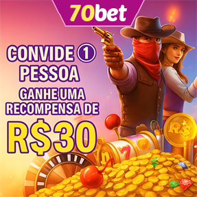 70bet Indique amigos para receber um bônus